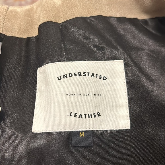 Free People Understated Leather Suede Buckle Mini Skirt NWT Size Medium - Picture 12 of 14